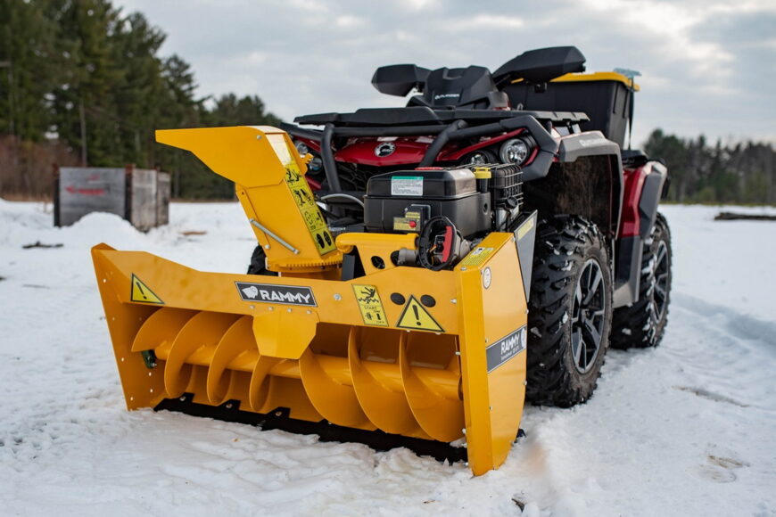 Sněhová fréza RAMMY Snowblower 120 ATV PRO